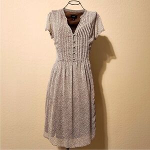 MSK Short Sleeve Floral Dress